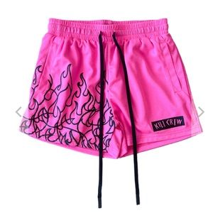 muay thai flame shorts